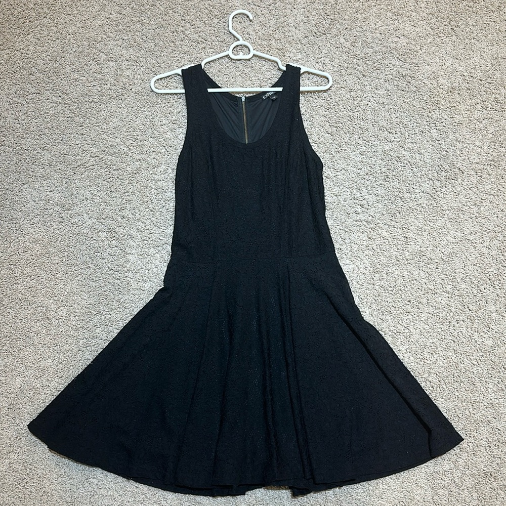 express black flowy short dress